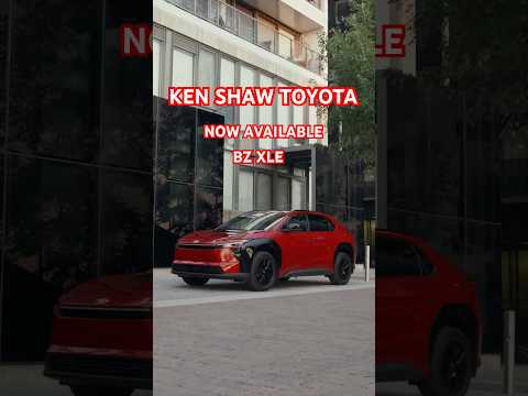 2026 Toyota bZ XLE AWD in Red for sale at Ken Shaw Toyota in Toronto, ON