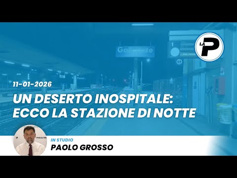 Tg Prealpina - La stazione di notte, deserta e inospitale