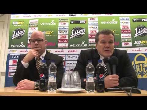20.9.2014 Lukko-TPS: Pressitilaisuus