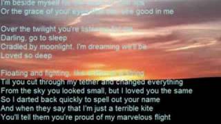 kite by copeland with lyrics