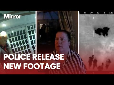 UNSEEN footage shows arrest of TWISTED murder-plot couple 'Ethel' Mills and Geraint Berry