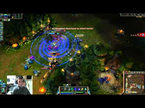 5 Fiddles vs. 5 Nidalee Teamfight? WHAT HAPPENS?