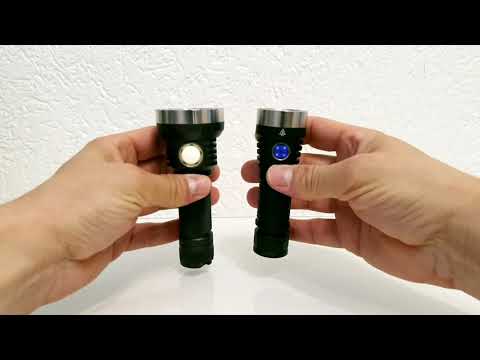 Noctigon K9.3 CH1 9xXPL-Hi 6500K - Fireflies E07 7xXPL-Hi 6500k  comparison