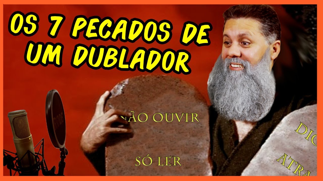 Piores ERROS de um dublador
