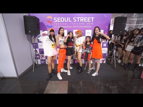 190921 K-Team Rookies Girls cover (G)I-DLE - Uh-Oh @ Seoul Street Festival Thailand 2019