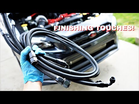 Travis 2019 STI 700whp Build: Lets build a fuel system! Part 2