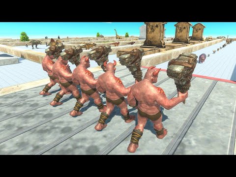 5 OGRE LORD DEATH RUN - Animal Revolt Battle Simulator