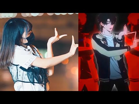 Link Click Dive Back in Time Finger Tutting Dance Side by Side #linkclick #fingerdance #tutting