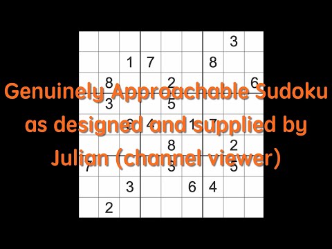Sudoku solution – GAS Genuinely Approachable Sudoku by Julian