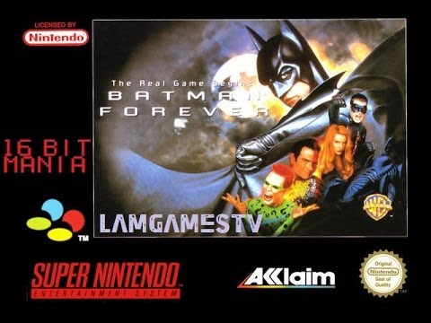 16bit Mania - #2 Batman Forever - SNES [LamGamesTV]