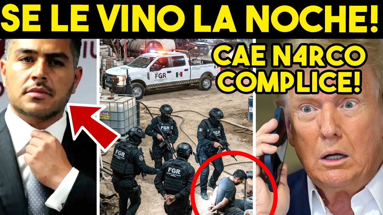Impacto devastador! REDADA MASIVA, ATORAN A EEUU. Harfuch aprieta, SALE N4RC0 ALIADO.