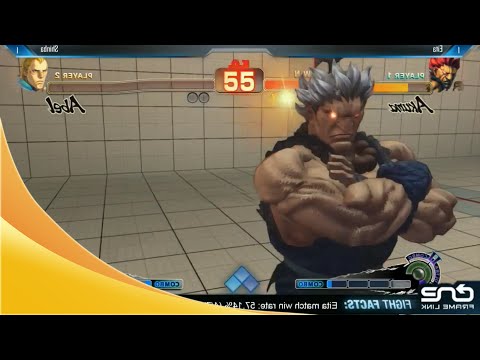 EVO 2014 - ULTRA Street Fighter 4 [ Eita (Akuma) vs Shinba (Abel) ]