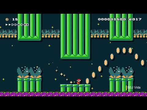 SEWER SPEEDRUN (20 SEC) BY MADCAAT (NORWAY) (Switch) Super Mario Maker 2 SMM2 - SSJ Vida