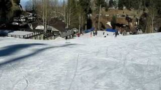 preview picture of video 'Boarding down a green run  at Ski Valley on Mount Lemmon'