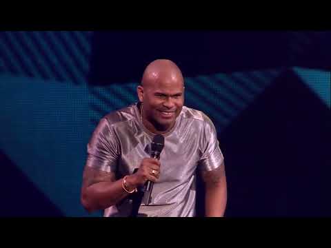 Jandino, Philippe Geubels, Roué Verveer en Guido Weijers met Gabbers