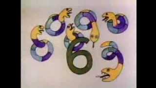 Classic Sesame Street animation - six of everything