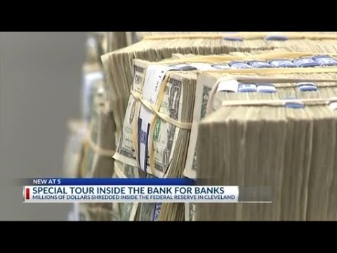 Millions of dollars shredded inside Federal Reserve in Cleveland