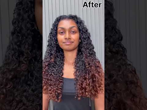 Layered Curly Haircut