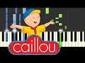 Calliou Cancion Piano Tutorial