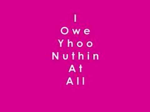 I Owe you Nothing (nothing at all) -Wigan Pier