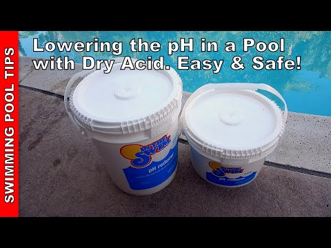 How to Lower the pH in Your Pool with Dry Acid (Sodium Bisulfate) the Easy & Safe Way!