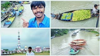preview picture of video 'Floating guava market Barishal- Sarupkathe || Travel With Green || Green Asad || Adventure Journey'