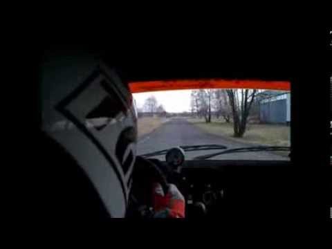 Zimowy Sprint AZT 2014 - Filip Janota - Fiat Cinquecento - onboard SS1