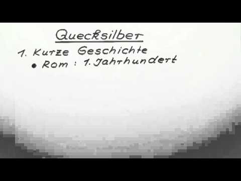 Quecksilber | Chemie | Allgemeine und anorganische Chemie
