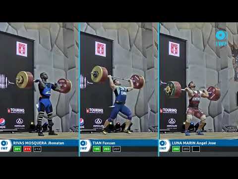 Clean & Jerk lifts comparison - Grand Prix Lima - Men 96kg