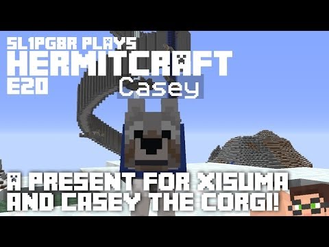 HermitCraft MineCraft LP E20 - A Gift for Xisuma and Casey The Corgi! ( Let's Play )