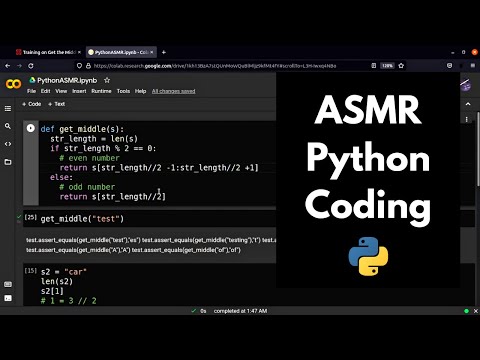 ASMR Coding in Python | keyboard typing | soft-spoken