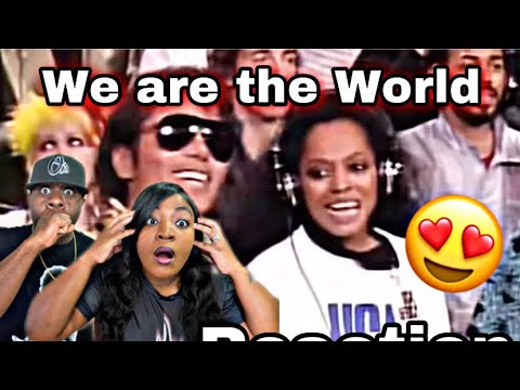 THIS HAS SO MUCH LOVE IN IT!!! U.S.A. FOR AFRICA - WE ARE THE WORLD (REACTION)
