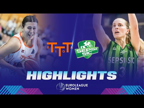TTT Riga v ACS Sepsi-SIC | Qualifiers Gameday 2 | Highlights | EuroLeague Women 2023-24
