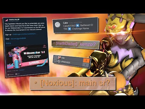 I joined a Widowmaker 1v1 tournament in disguise pretending to be Diamond - Overwatch