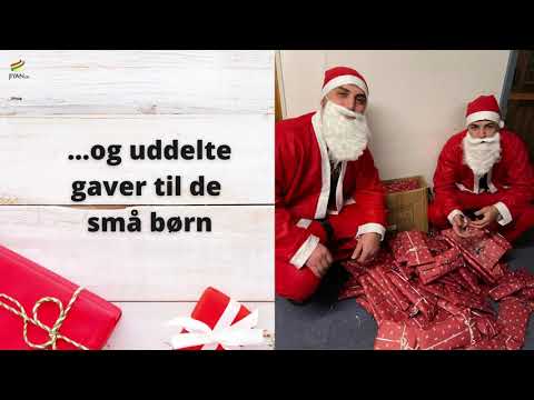 Den kurdiske forening i Vordingborg uddelte julegaver til små børn