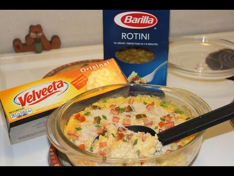 辣味芝士通心粉 - 天鵝絨寶箱挑戰賽 (Chorizo Mac N Cheese - Velveeta Treasure Chest Challenge)