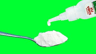 Super Glue and Baking soda! Pour Glue on Baking soda and Amaze With Results