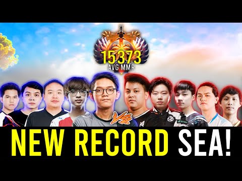 "NEW DOTA RECORD in SEA PUBS with 15,373 AVG MMR!" - HIGH QUALITY ALLSTAR MATCH!