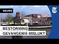 Beelden: Schade bij ontsnappingspoging Zutphen