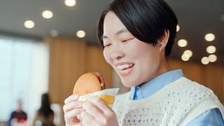 イモトアヤコ、子どもの成長見守る母に　マック新CMで親心熱演