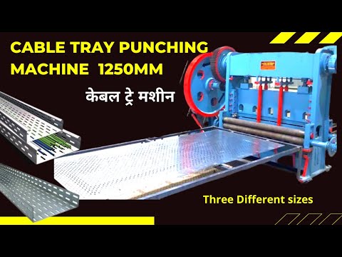 Automatic Cable Tray Metal Punching Machine
