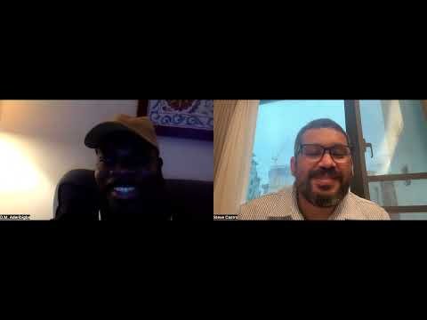 D.M. Aderibigbe & Steve Castro Zoom Poetry Reading Aug. 13, 2025