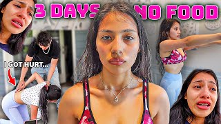 I DIDN'T EAT FOR 3 DAYS: emotional, blacked out, hallucinations & more