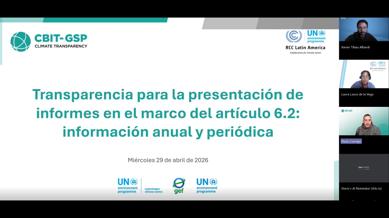 Transparencia para la presentación de informes en el marco del artículo 6.2