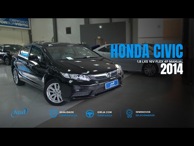 Vídeo HONDA CIVIC 1.8 LXS 16V FLEX 4P MANUAL