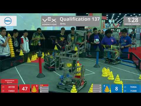 2018 VRC Arts Q137 - 4815B 7386X vs 7686A 7536B - 128 to 98