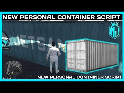 [Qb][Esx] Container System/ Storage Locker Fivem Script [Paid] – GJVF