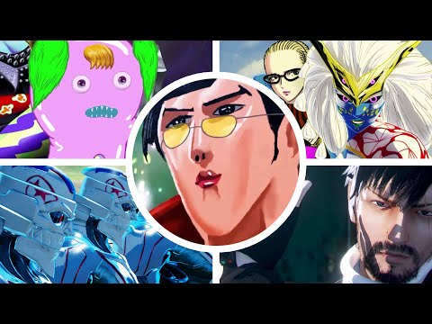 No More Heroes 3 - All Bosses + True Ending