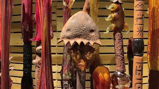 TONY JOJOLA AND ROSEMARY LONEWOLF AT THE HEARD MUSEUM