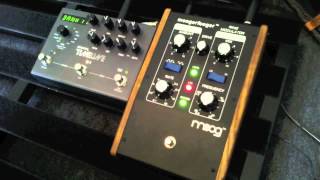 Video thumbnail for MOOG - Ring Modulator MF-102 Moogerfooger and Strymon Timeline Delay by Dennis Kayzer